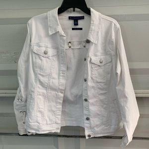 White Jean Jacket
